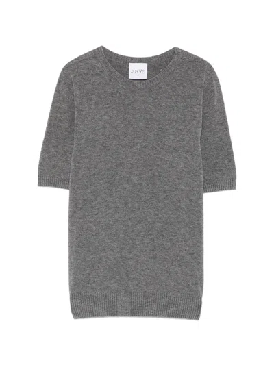 Arovescio Kurzärmeliges Oberteil In Gray