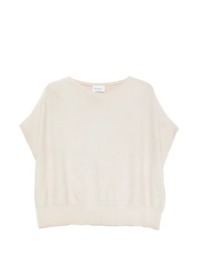 Arovescio Short-sleeves T-shirt In Neutral
