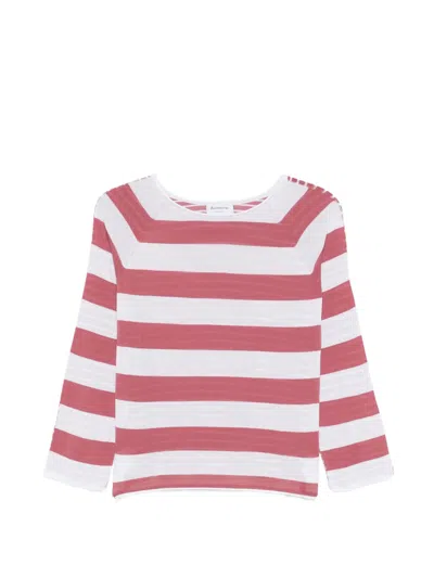 Arovescio Striped-pattern T-shirt In Multi
