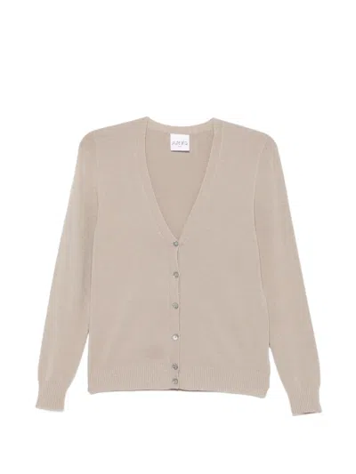 Arovescio Cardigan Mit V-ausschnitt In Neutral