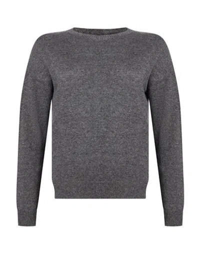 Arovescio Woman Sweater Grey Size 4 Cashmere In Multi