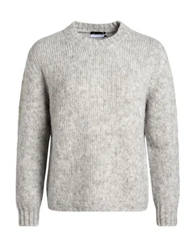 Arovescio Woman Sweater Light Grey Size 10 Baby Alpaca Wool, Polyamide, Merino Wool In Gray