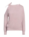 Arovescio Woman Sweater Light Purple Size 6 Cotton In Purple