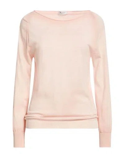 Arovescio Woman Sweater Pink Size 8 Cotton