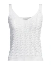 Arovescio Woman Top White Size 8 Cotton