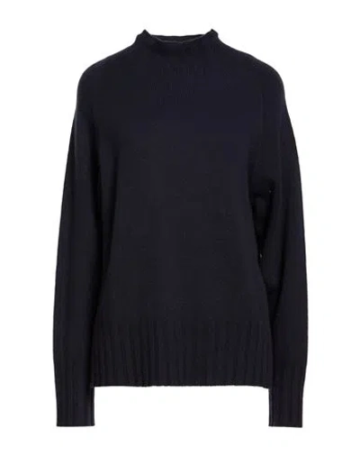 Arovescio Woman Turtleneck Navy Size 6 Cashmere
