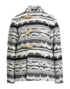 Arpège Heritage Man Coat Grey Size 40 Wool, Cotton, Polyamide In Gray