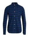 Arpège Heritage Man Shirt Blue Size 38 Cotton In Blue
