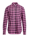 Arpège Heritage Man Shirt Pink Size 38 Cotton