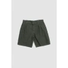 ARPENTEUR PAGE STONE WASHED DENIM SHORTS GREEN