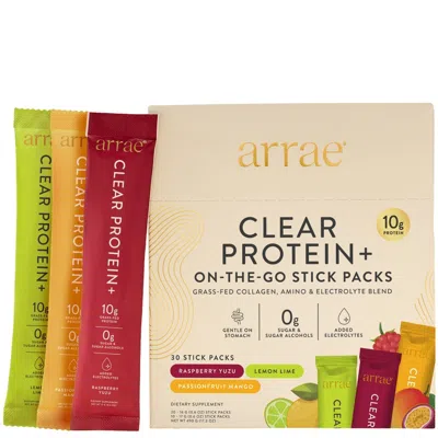 Arrae Clear Protein+ Grass-fed Collagen Protein & Electrolyte Blend