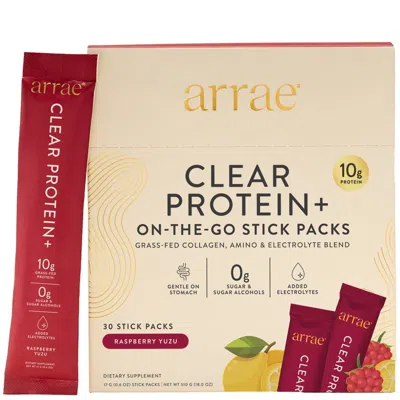 Arrae Clear Protein+ Grass-fed Collagen Protein & Electrolyte Blend