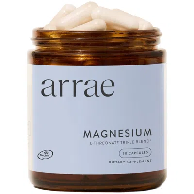 Arrae Magnesium Bioavailable L-threonate Triple Blend In Transparent