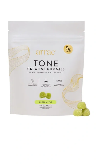 Arrae Tone Creatine Body Composition Gummies In Sour Green Apple