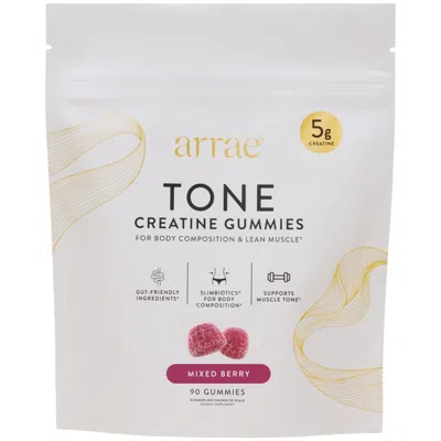 Arrae Tone Creatine Body Composition Gummies In Transparent
