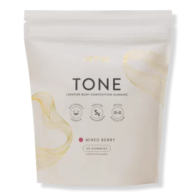 Arrae Tone: Creatine Body Composition Mixed Berry Gummies In Transparent