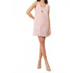 Arrange Wave Textured Sleeveless V-neck Dress In Baby Pink In Pink