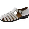 Array Aruba Womens Leather Slip On Flats In White