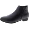 Array Aspen Womens Leather Round Toe Ankle Boots In Blue