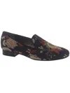 Array Aubrey Womens Velvet Slip On Loafers In Multi