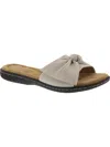 Array Cabana Womens Suede Slip On Slide Sandals In Multi
