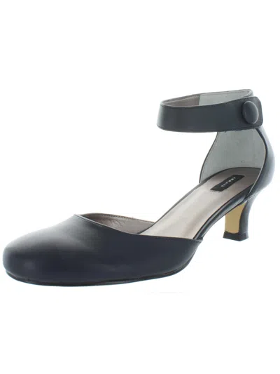 Array Charlie Womens Padded Insole Dressy Mary Jane Heels In Black