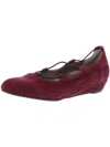 Array Echo Womens Cut-out Slip On Wedge Heels In Pink