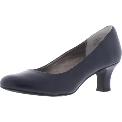 Array Flatter Womens Evening Pumps In Blue