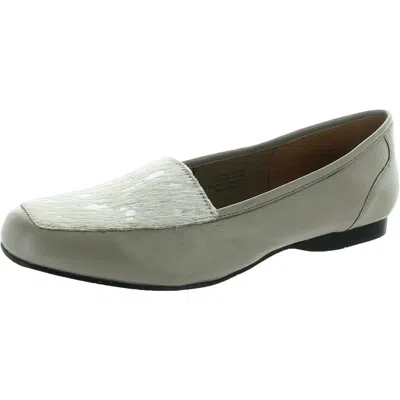 Array Freedom Womens Faux Fur Leather Loafers In Multi