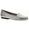 Array Freedom Womens Square Toe Loafers In Gray