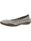 Array Jordan Womens Faux Leather Slip On Ballet Flats In Beige