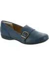 ARRAY WHITNEY WOMENS LEATHER BUCKLE LOAFERS