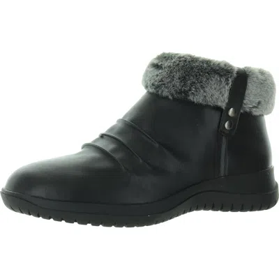 Array Womens Faux Fur Lined Man Made Booties In Multi