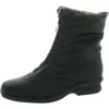 Array Womens Zipper Winter & Snow Boots In Black