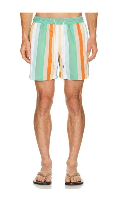 Arrels Barcelona Classic Swim Shorts In Multi