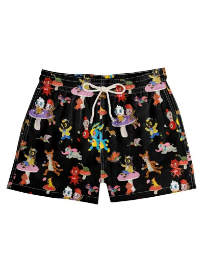 Arrels Barcelona Men's Catch The Wind Swim Shorts In Multi