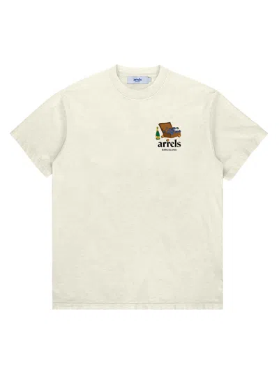 Arrels Barcelona Men's Stereo Graphic Cotton T-shirt In Multi
