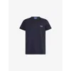 Arrels Barcelona Mens Blue Joie De Vivre Joie De Vivre Graphic-print Cotton T-shirt&nbsp;