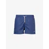 Arrels Barcelona Mens Navy Classic Brand-embroidered Swim Shorts