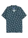Arrels Barcelona Printed Shirt In Blue