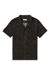 Arrels Barcelona Shirt In Black/yellow Smiley In Multi