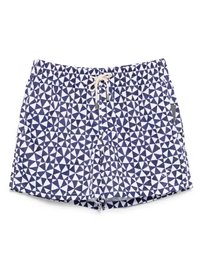 Arrels Barcelona X Alvaro Picardo Classic Swim Shorts In Blue