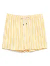 Arrels Barcelona X Alvaro Picardo Classic Swim Shorts In Yellow