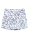 Arrels Barcelona X Edith Carron Classic Swim Shorts In White