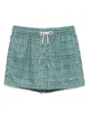 Arrels Barcelona X Uberta Zambeletti Iconic Swim Shorts In Green
