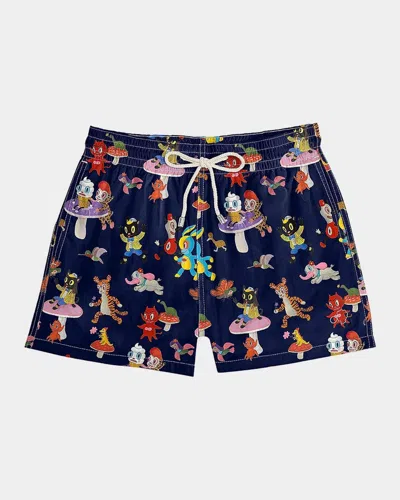 Arrels Catch The Wind Swim Shorts In Blue