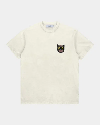Arrels Men & Apos;s Small Cat Cotton T-shirt In Neutral