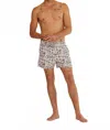 Arrels Men's Barcelona Classic Swim Shorts In White In Neutral