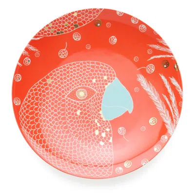 Arro Porcelain Currant Red Dinner Plate