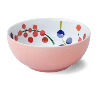 Arro Porcelain Pink Berry Bowl